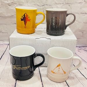 Le Creuset Harry Potter Magical Coffee Mugs Set of 4